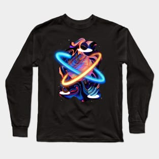 Space Black Hole Long Sleeve T-Shirt